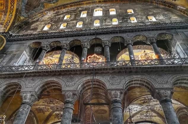 Hagia Sophia interior view