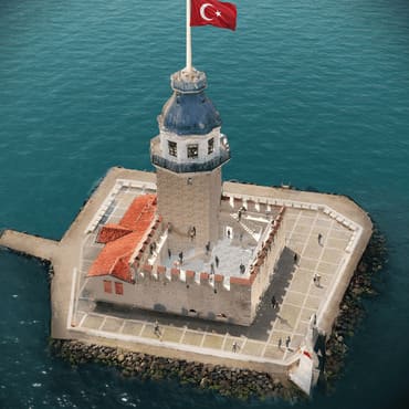 The Maiden's Tower After 2021-2023 Renovations