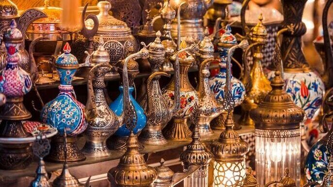 grand bazaar jars with motifs