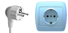 power plug and socket